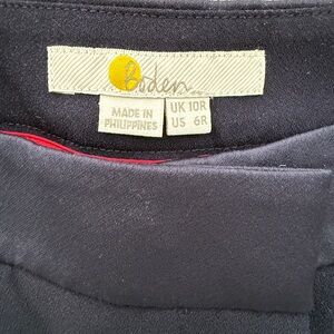 Navy Boden Women’s Tuxedo-like wide leg pants